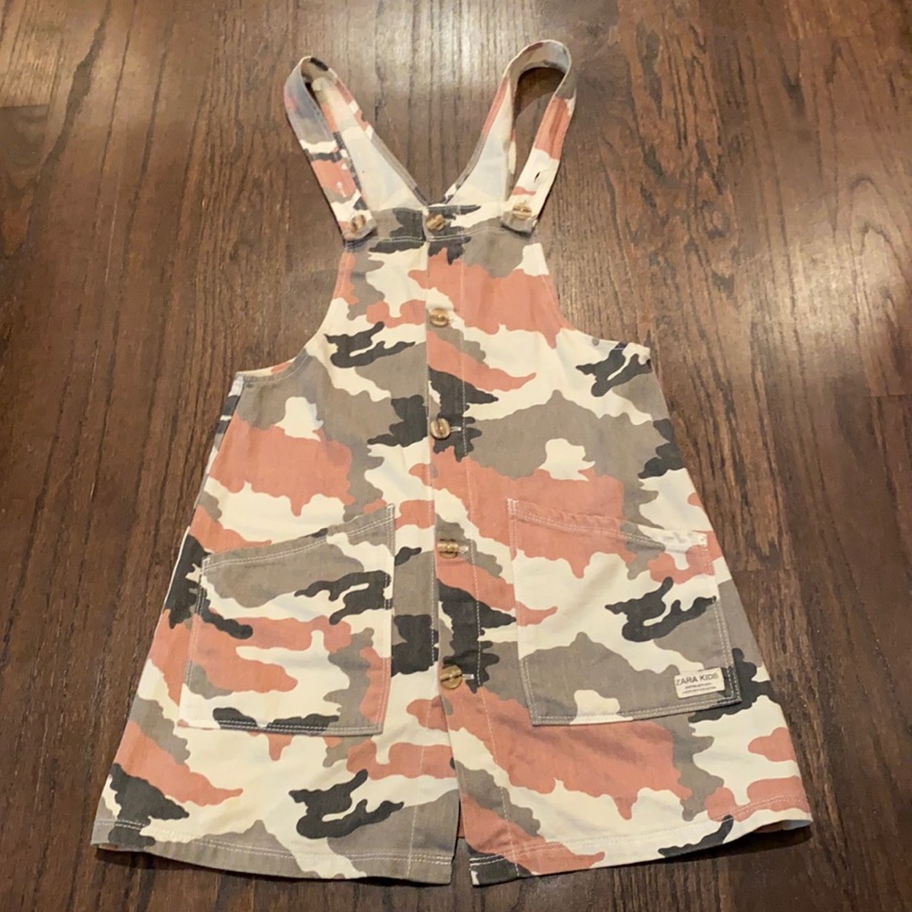 Zara Kids size 10 camo dress